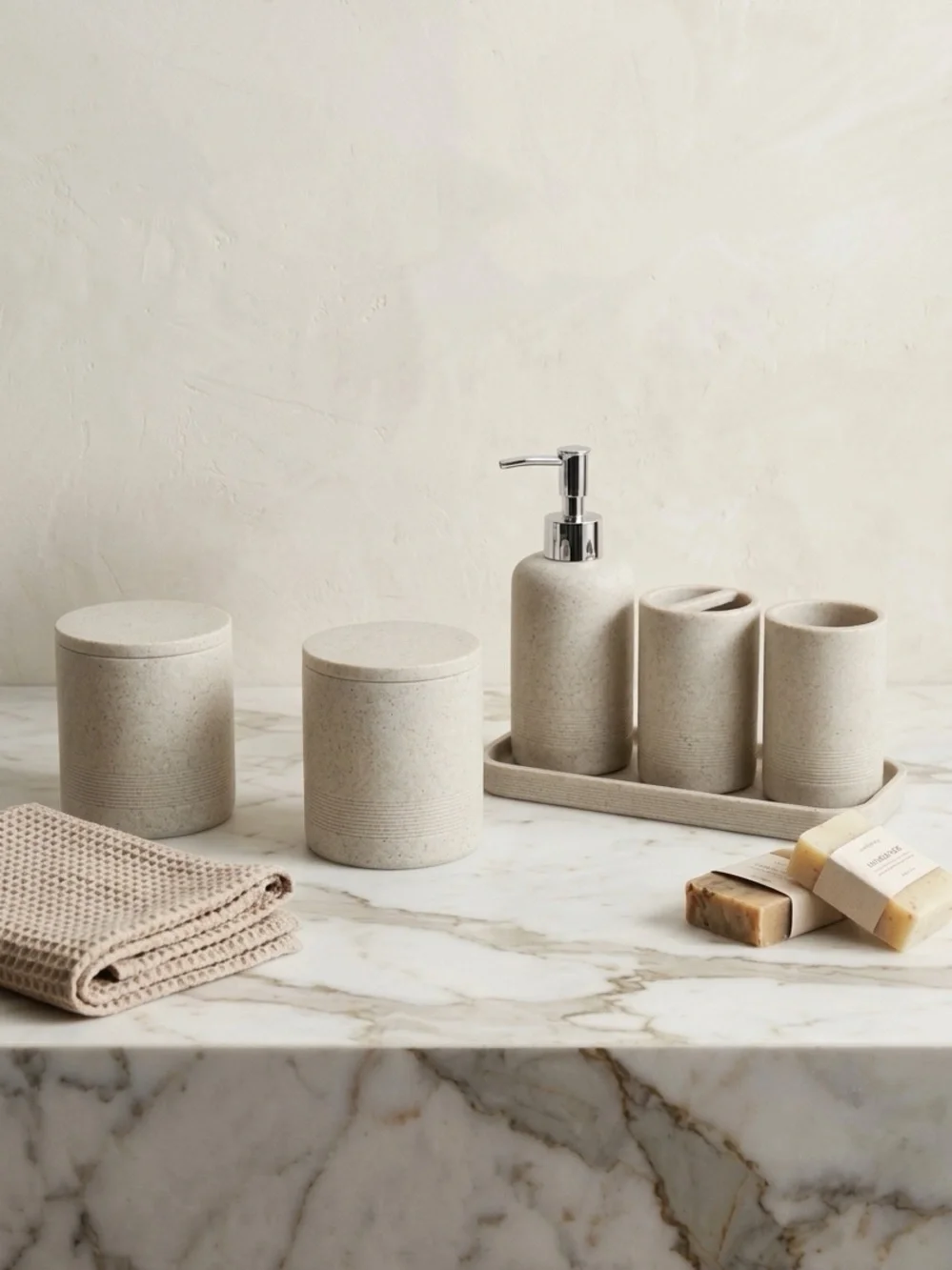 Bathroom Accessories 6-Piece Set